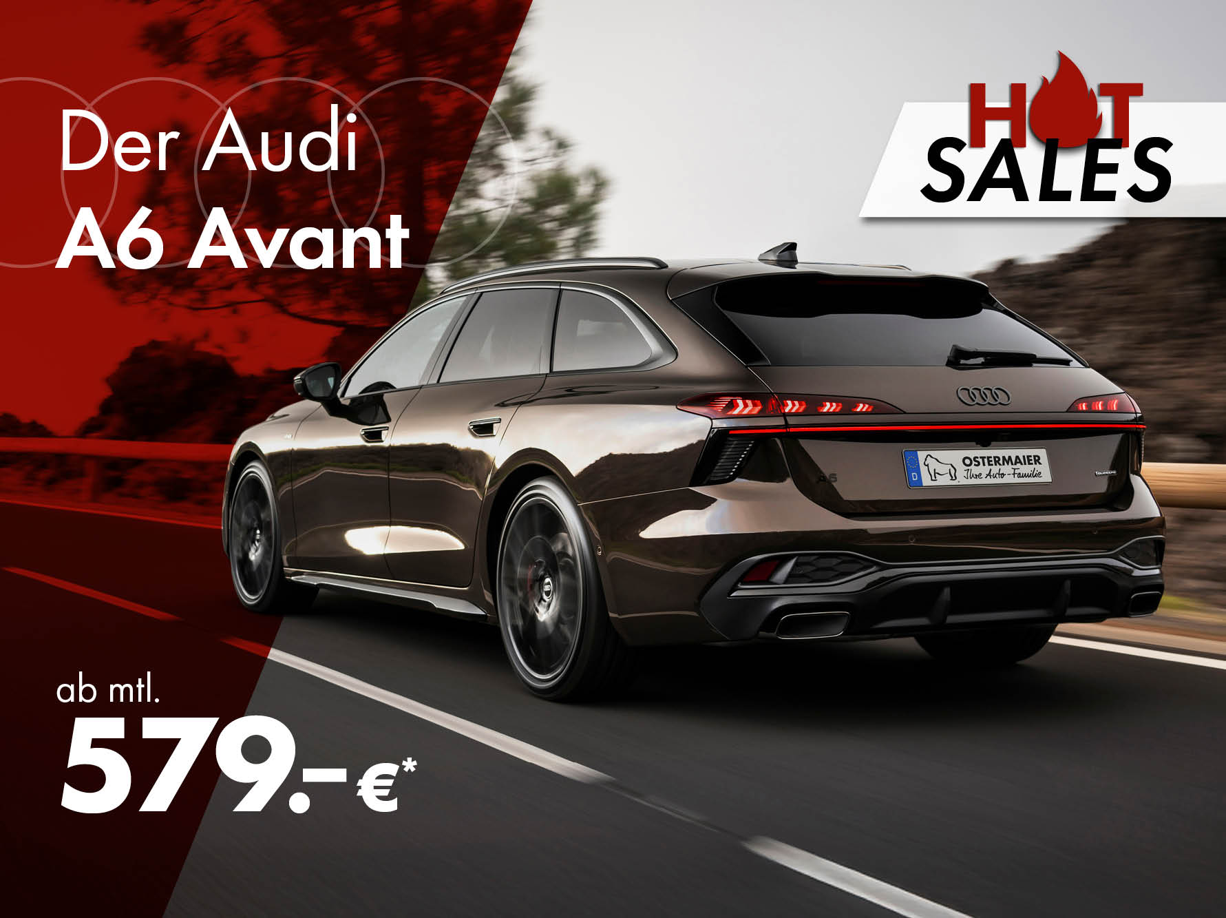 Gewerbeleasing: Der neue Audi A6 Avant.