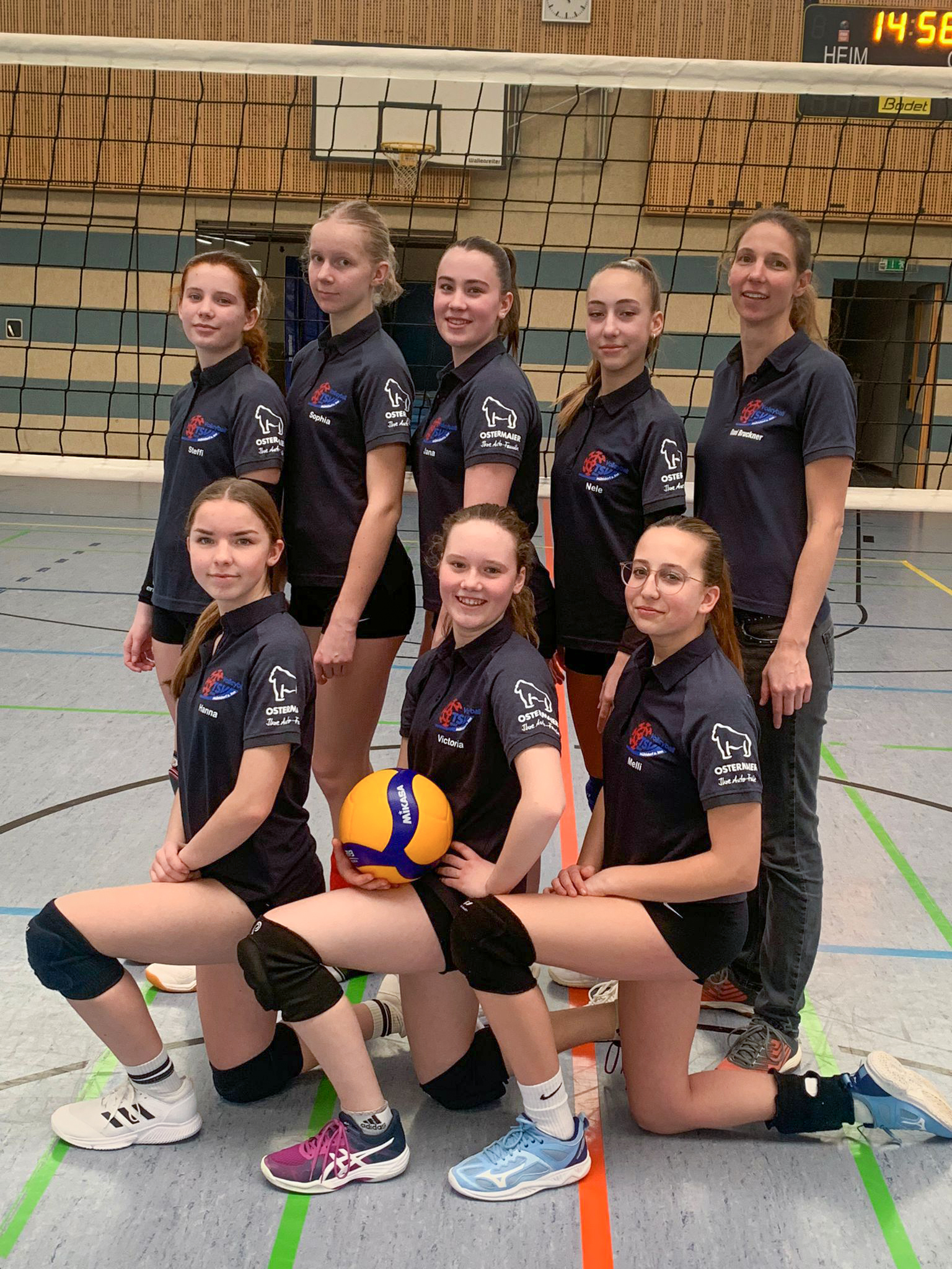 Spielerinnen des TSV Mühldorf