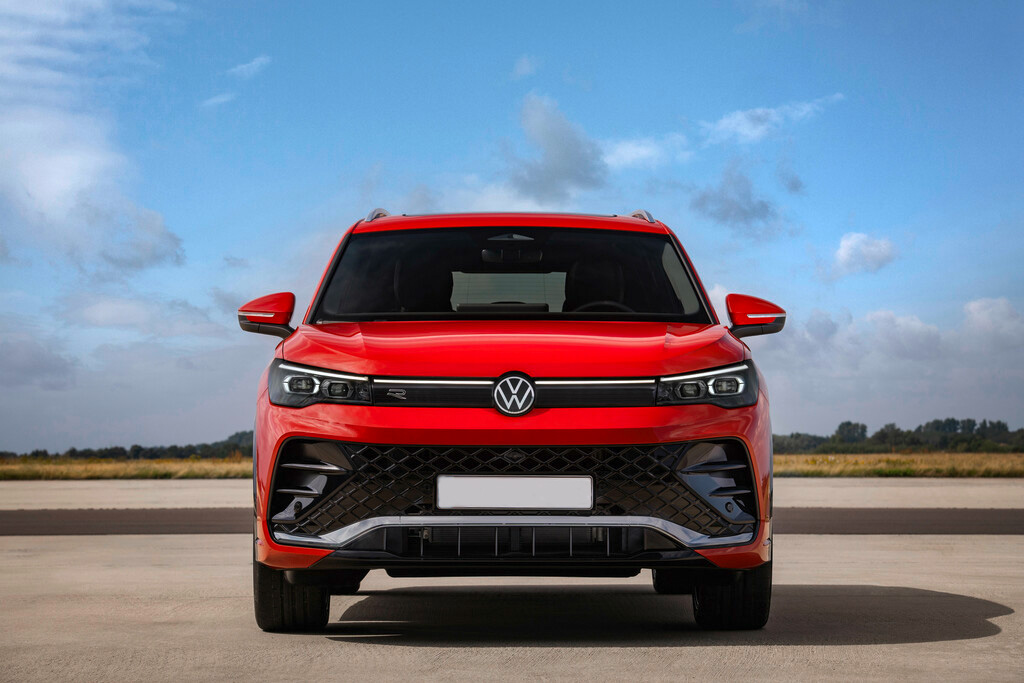 VW Tiguan von Vorne