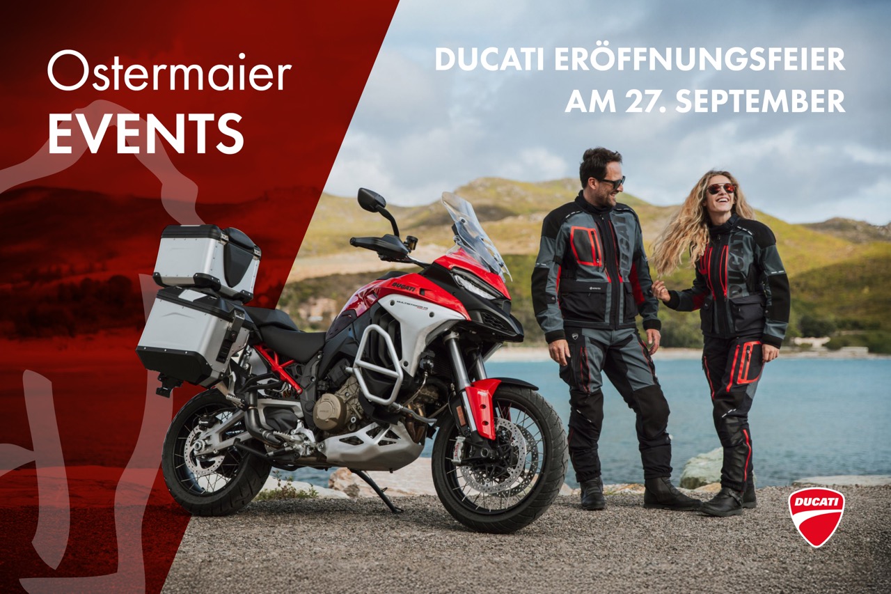 Wir öffnen die Ducati Straubing Tore