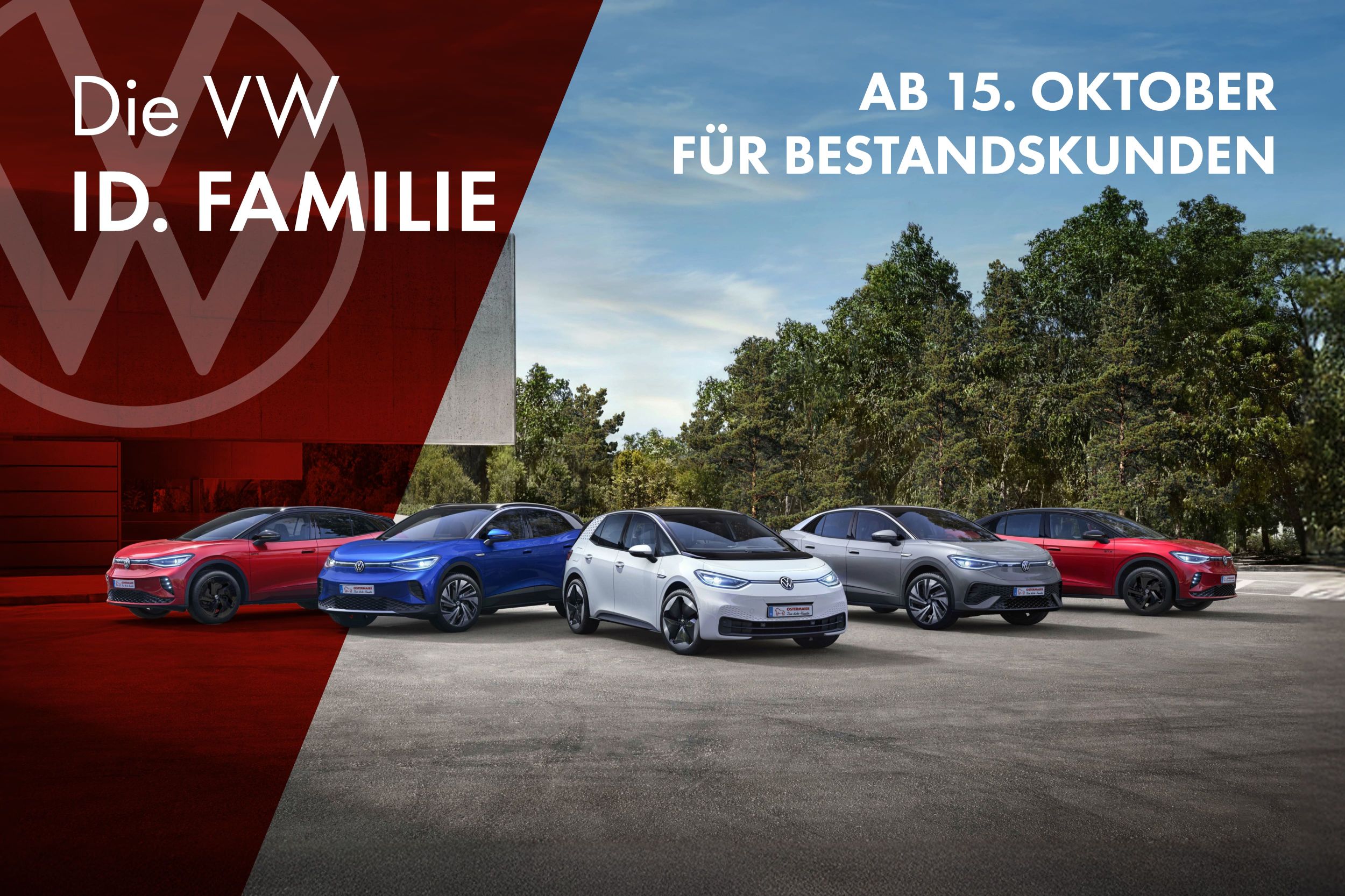Die VW ID.Familie für Bestandskunden