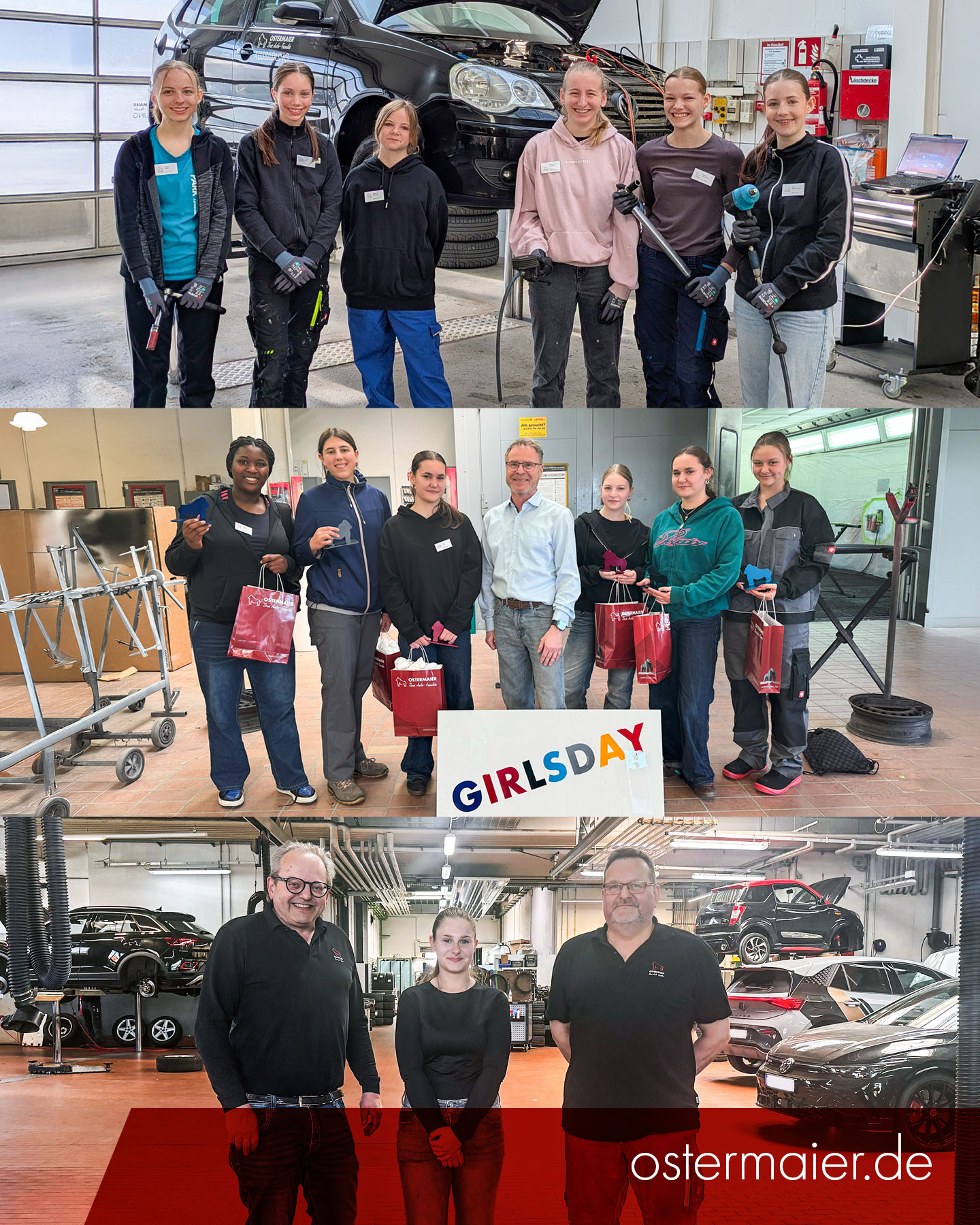 Alle Teilnehmer vom Girlsday