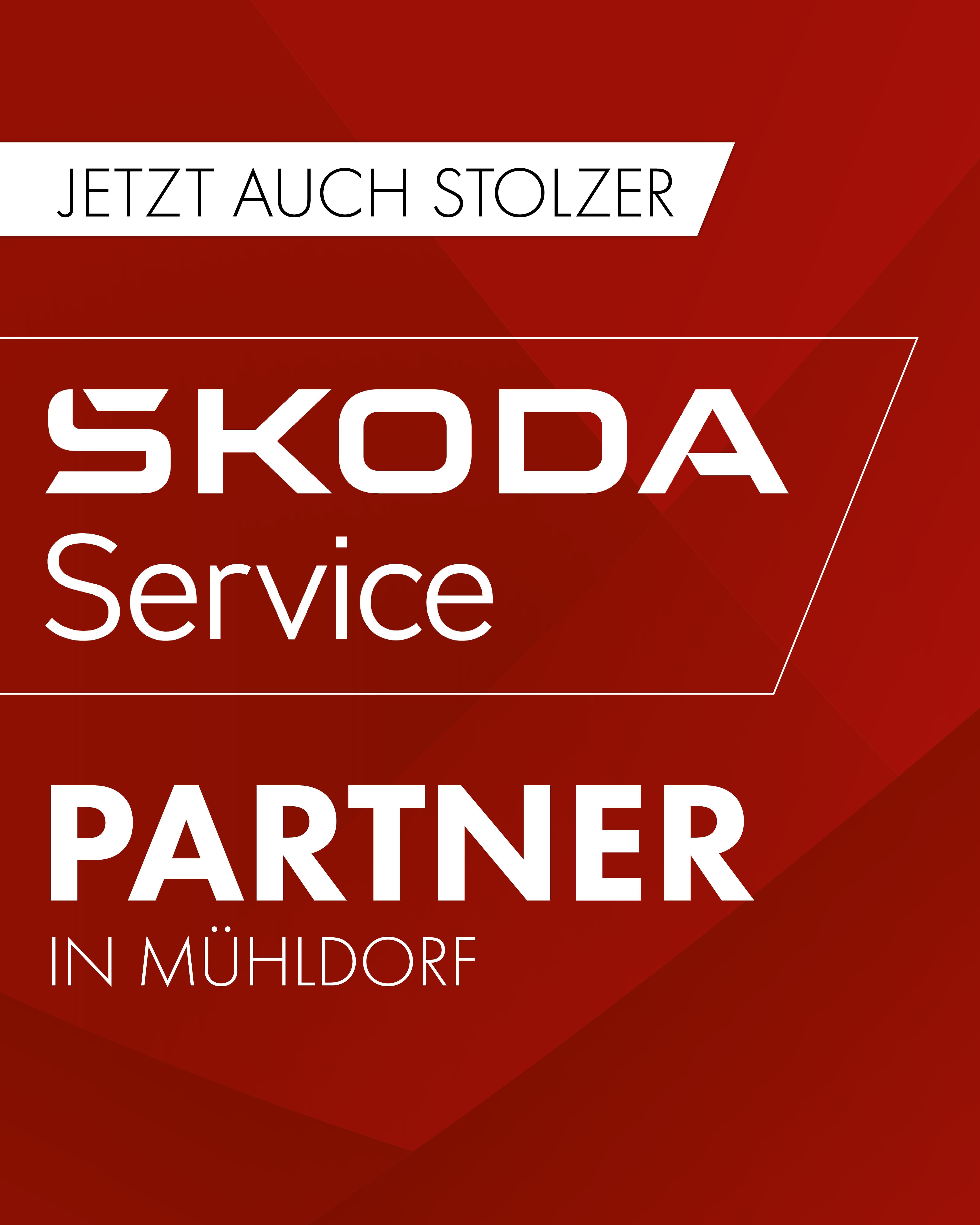 Logo Škoda Service Partner