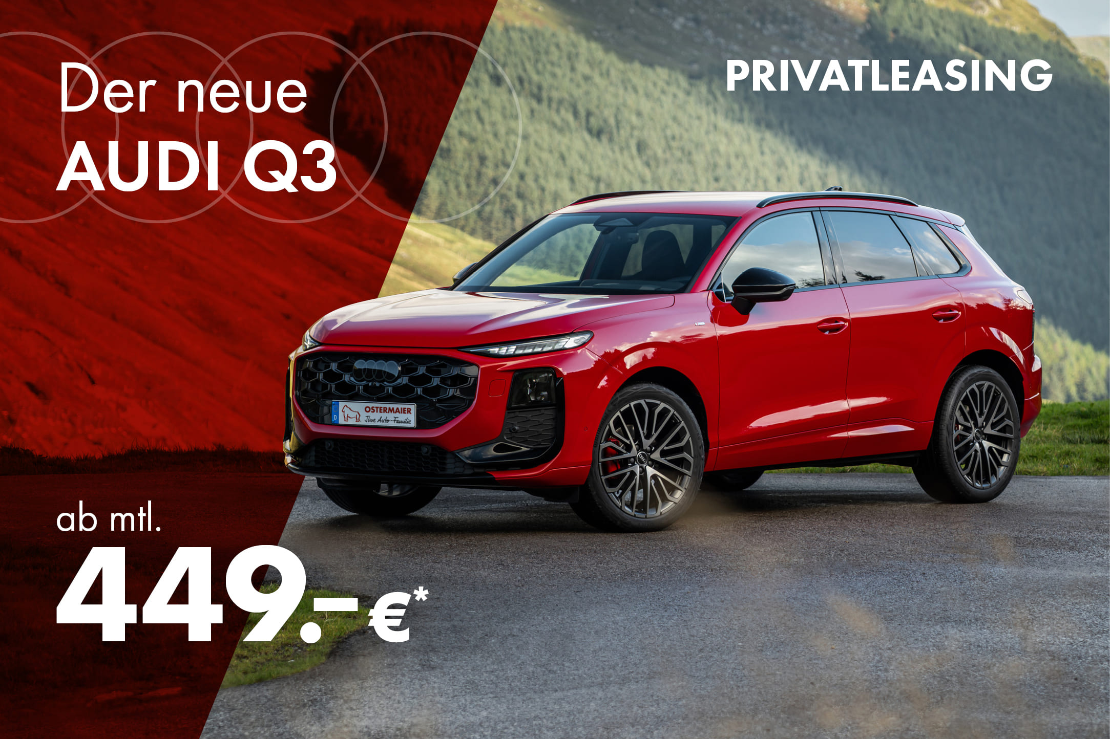 Markteinführung des neuen Audi Q3