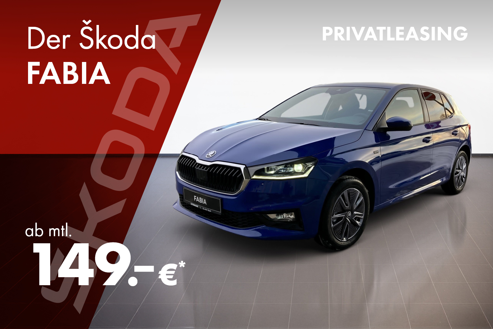Jetzt Škoda Fabia im Privatleasing sichern!