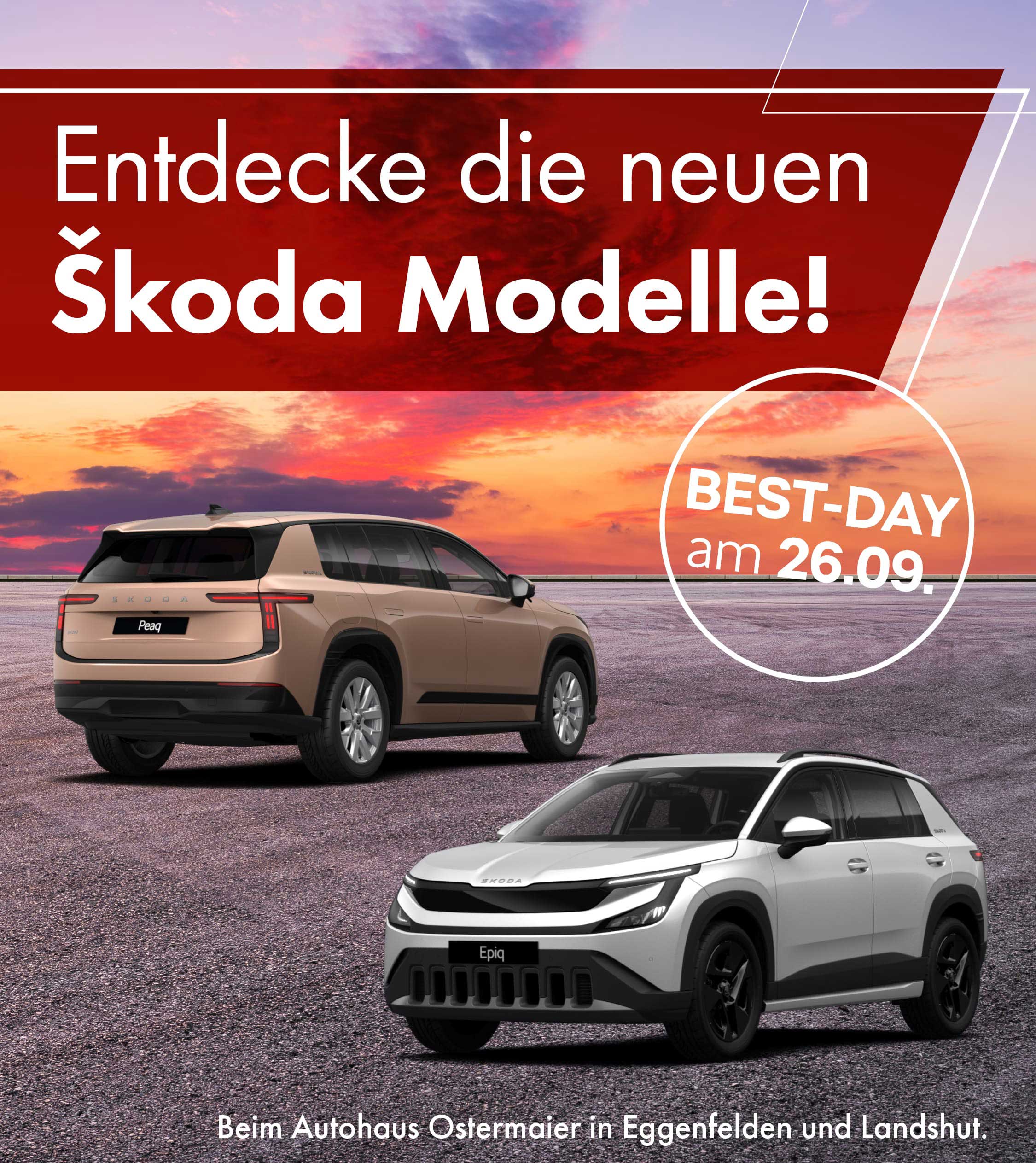 Der Škoda Best-Day am 26. September!