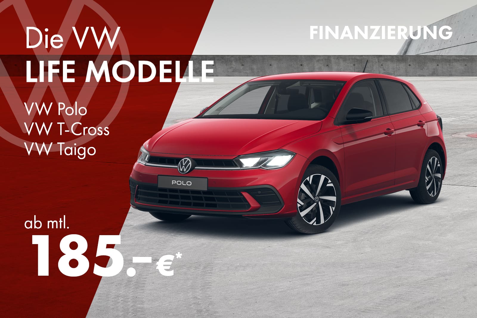 VW Life Modelle mit 1,99 % Finanzierung