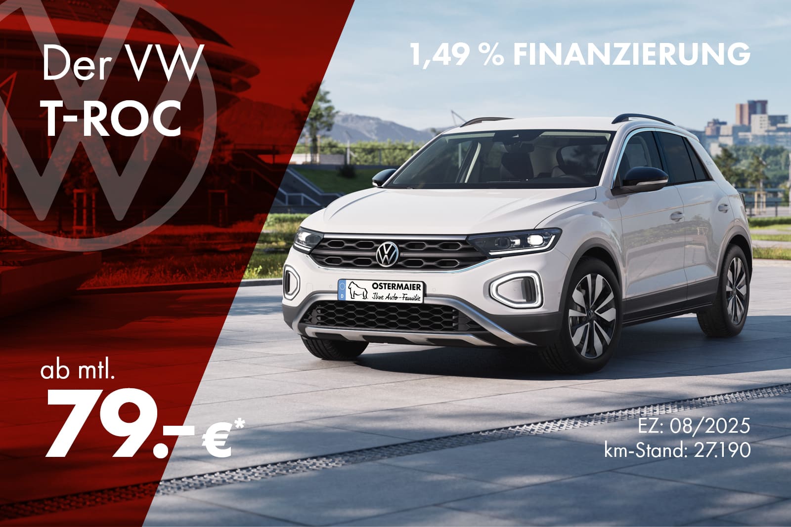 Ihr gebrauchter VW T-Roc wartet schon