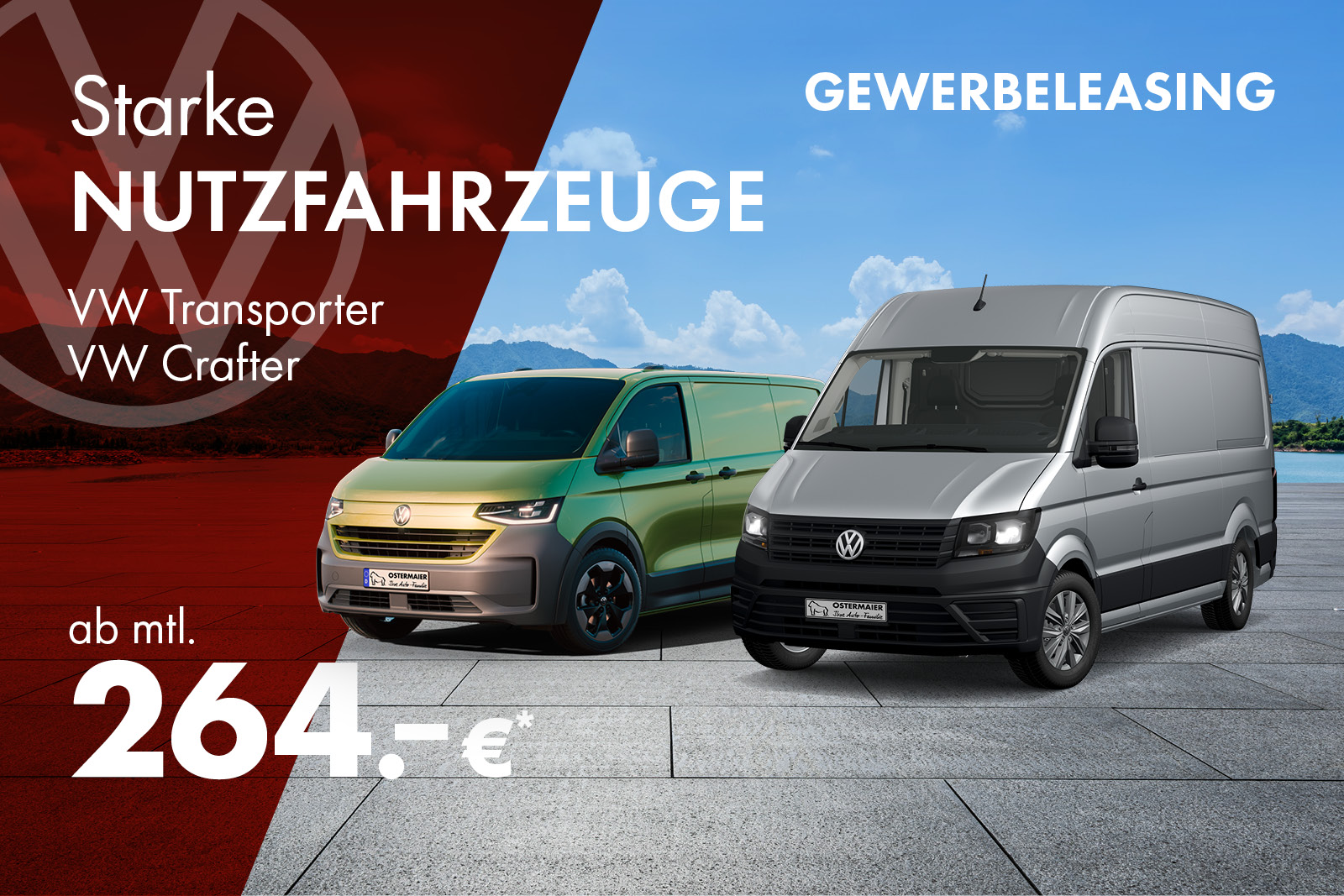 Starke Nutzfahrzeuge für starke Unternehmen.