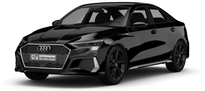 Eine Audi A3 Limousine