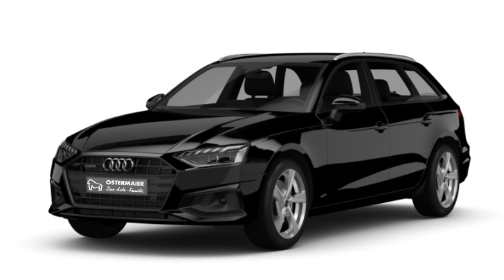 Der Audi A4 in der 3D-Ansicht