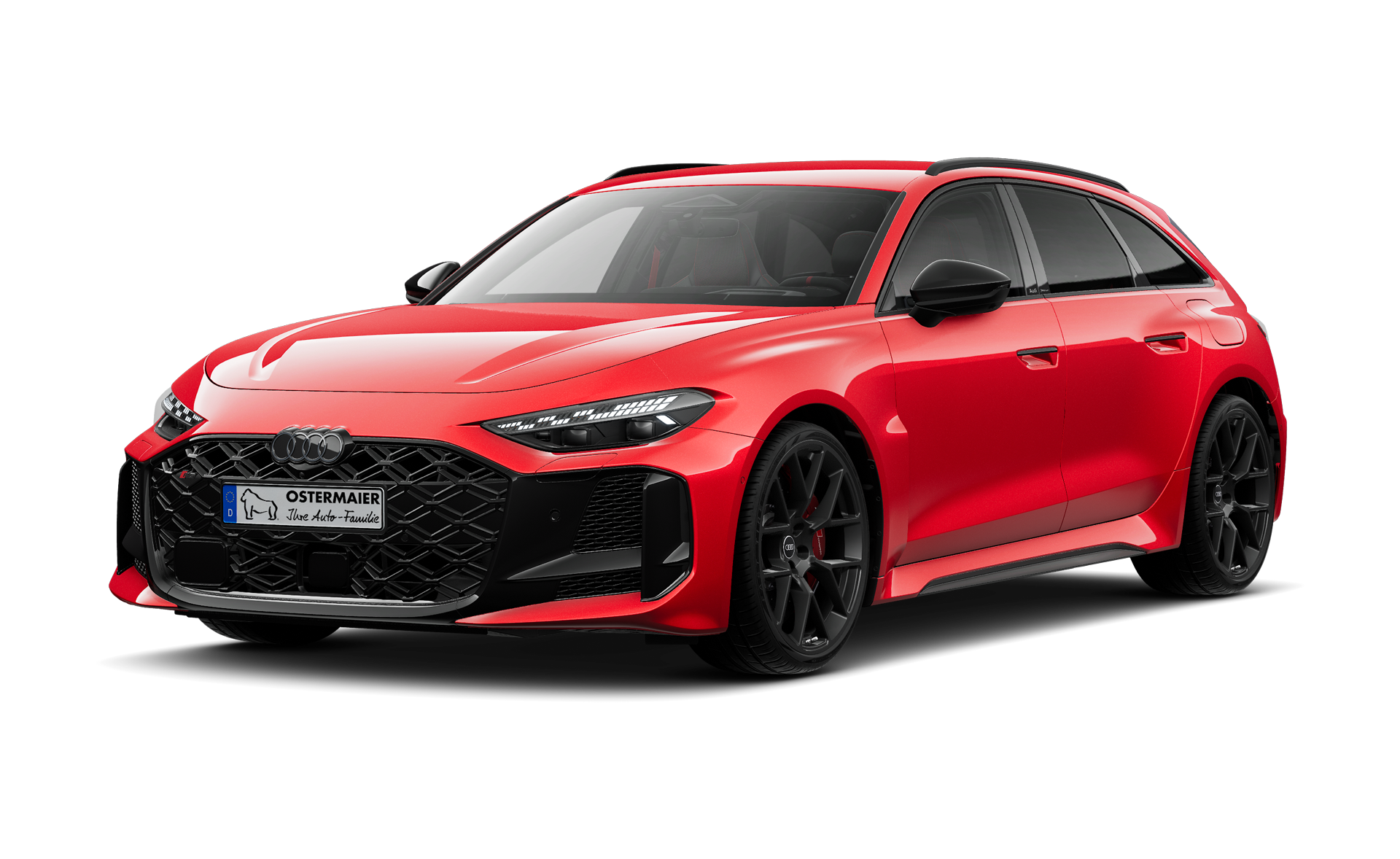 Der Audi RS 5 Avant in 3D Ansicht
