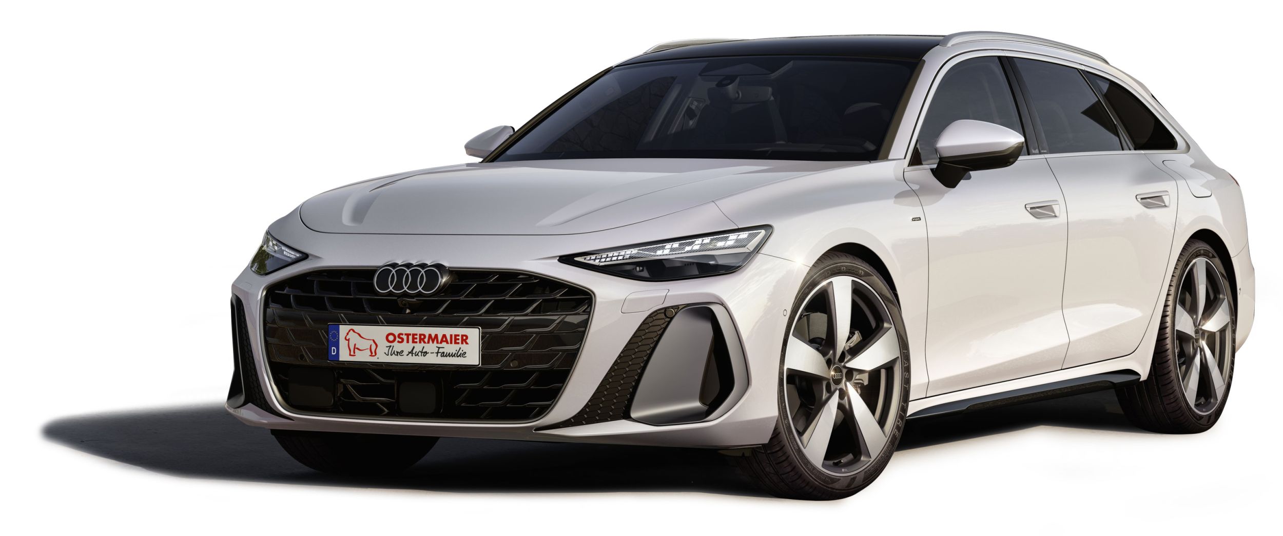 Der Audi A6 Plug-in-Hybrid in 3D Ansicht