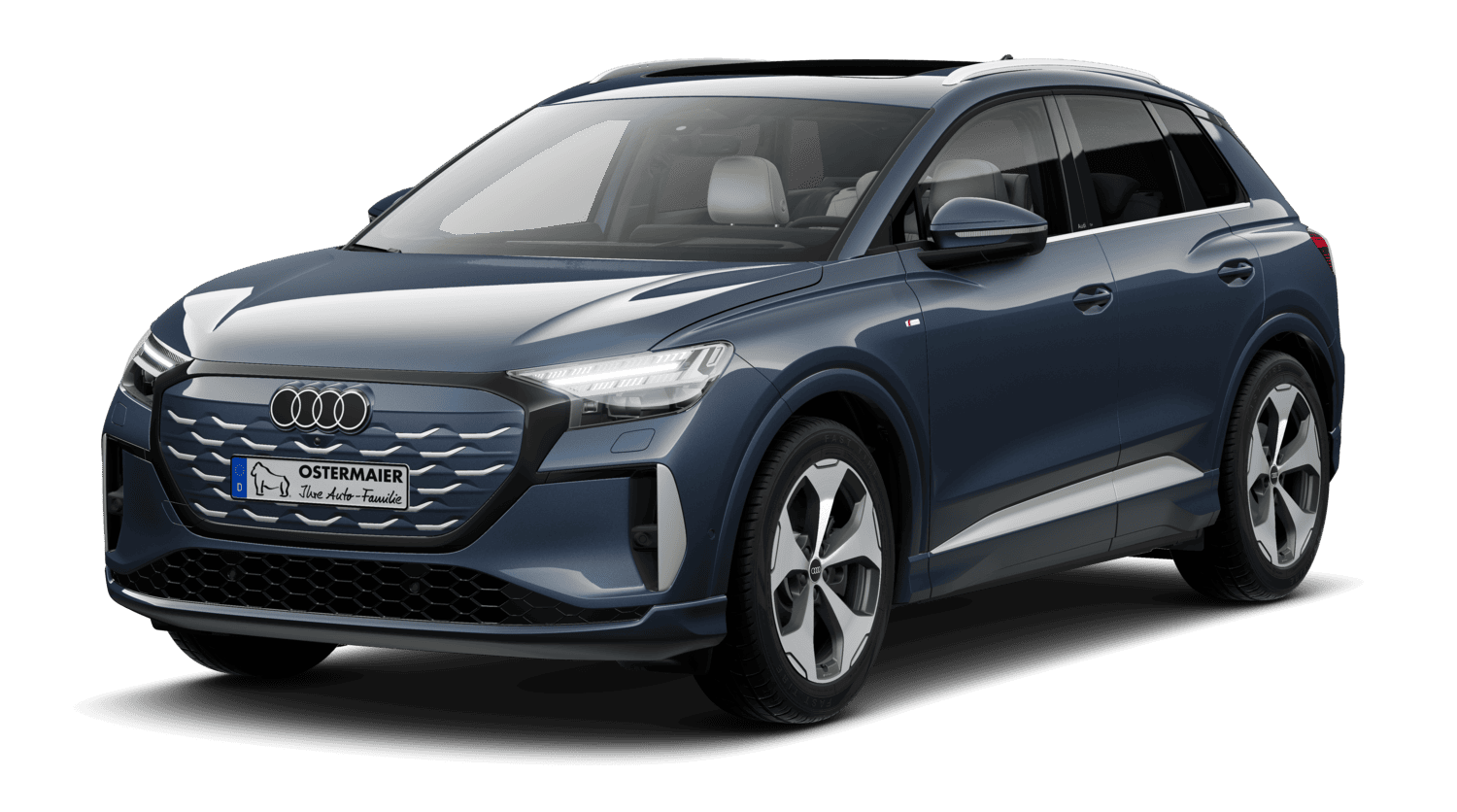 Der Audi Q4 in 3D-Ansicht