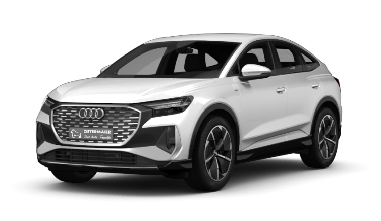 Der Audi Q4 Sporback e-tron in der 3D-Ansicht