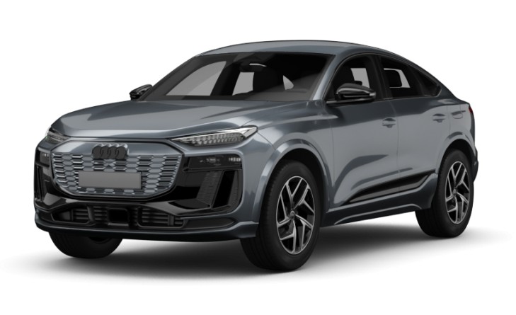 Der Audi Q6 e-tron s line in der 3D-Ansicht
