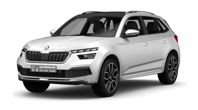 Der Škoda Kamiq in der 3D-Ansicht