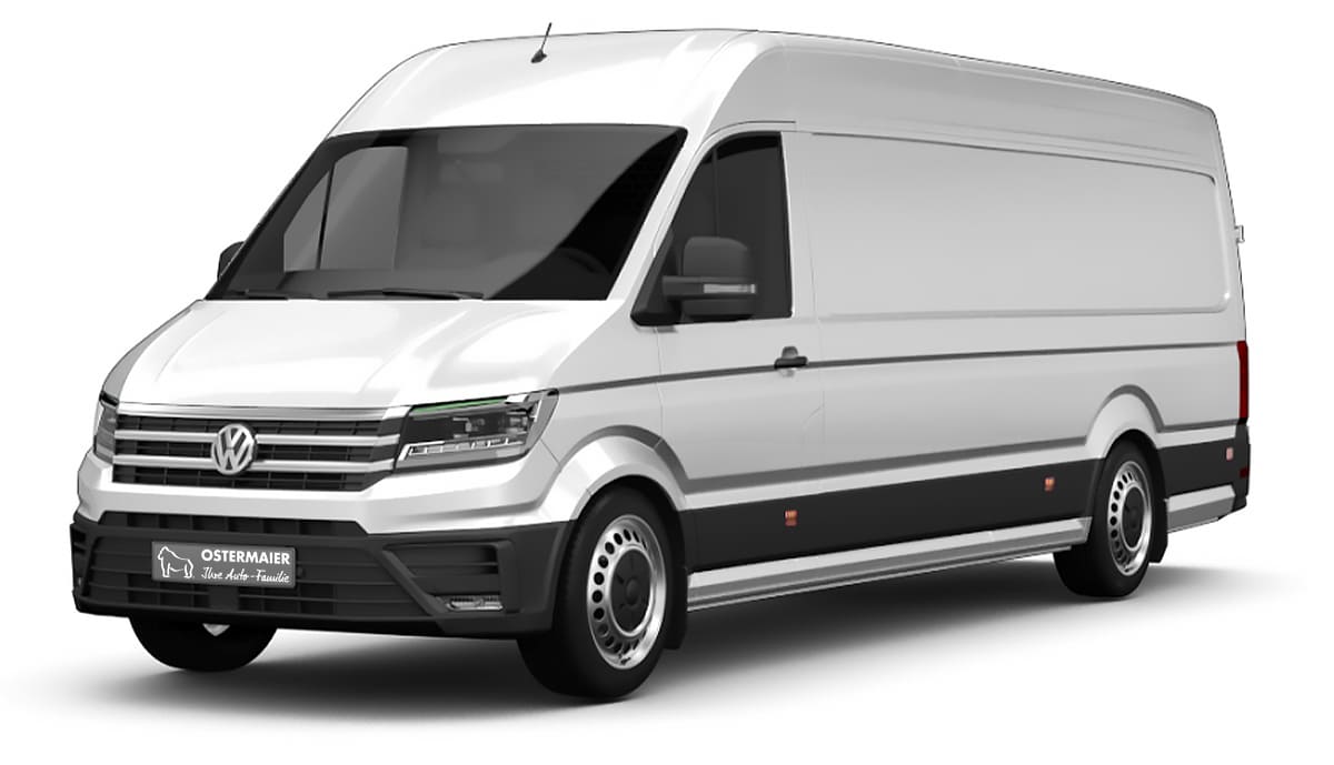 Der VW Crafter in der 3D-Ansicht