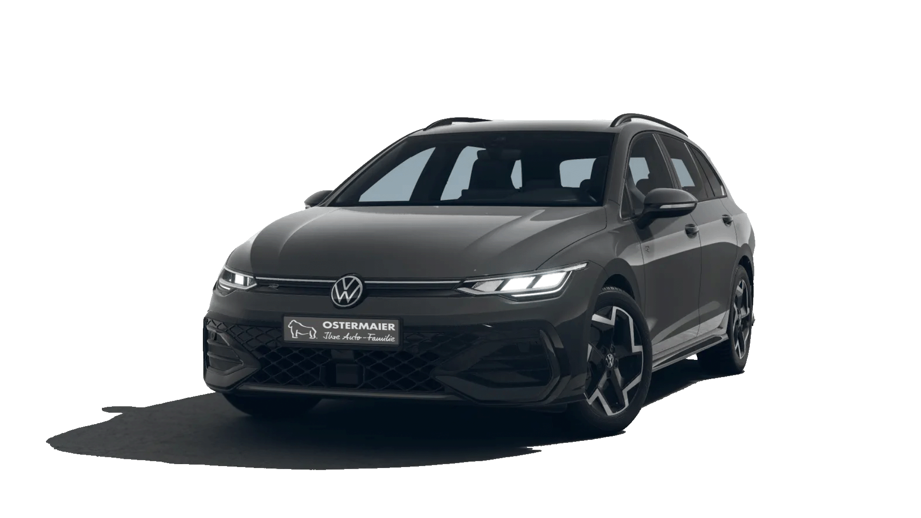 Der VW Golf Variant R-line in der 3D-Ansicht