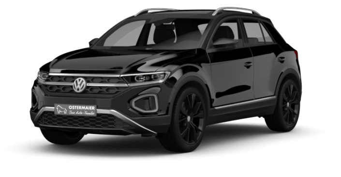 Der VW T-Roc in der 3D-Ansicht