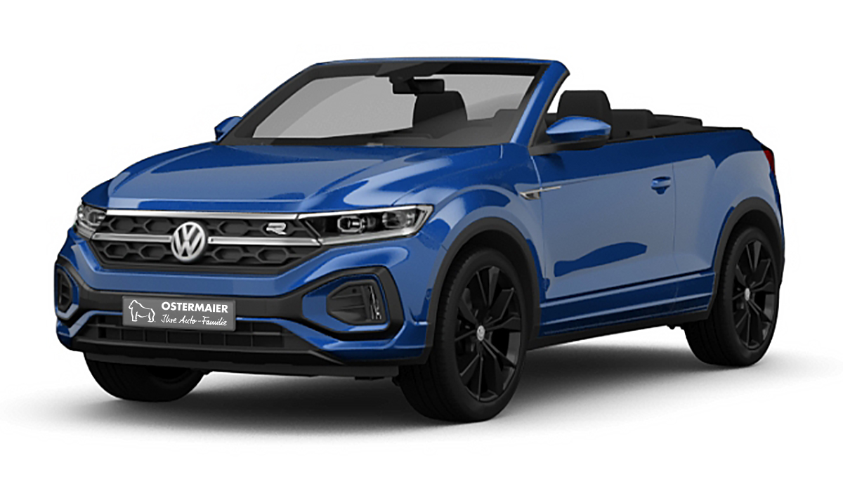 Der VW T-Roc Cabriolet in der 3D-Ansicht