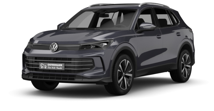 Der VW Tiguan in der 3D-Ansicht