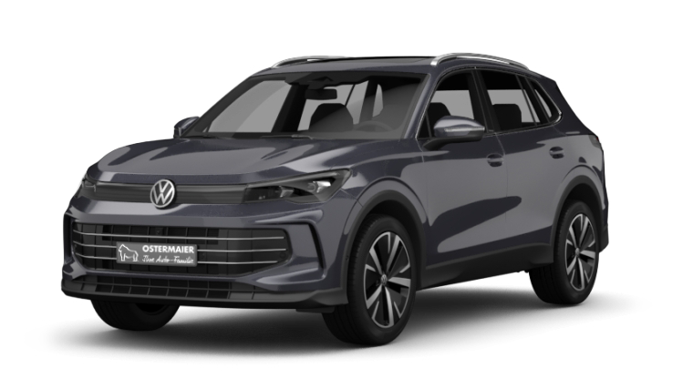Der VW Tiguan in der 3D-Ansicht