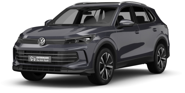 Der VW Tiguan in der 3D-Ansicht
