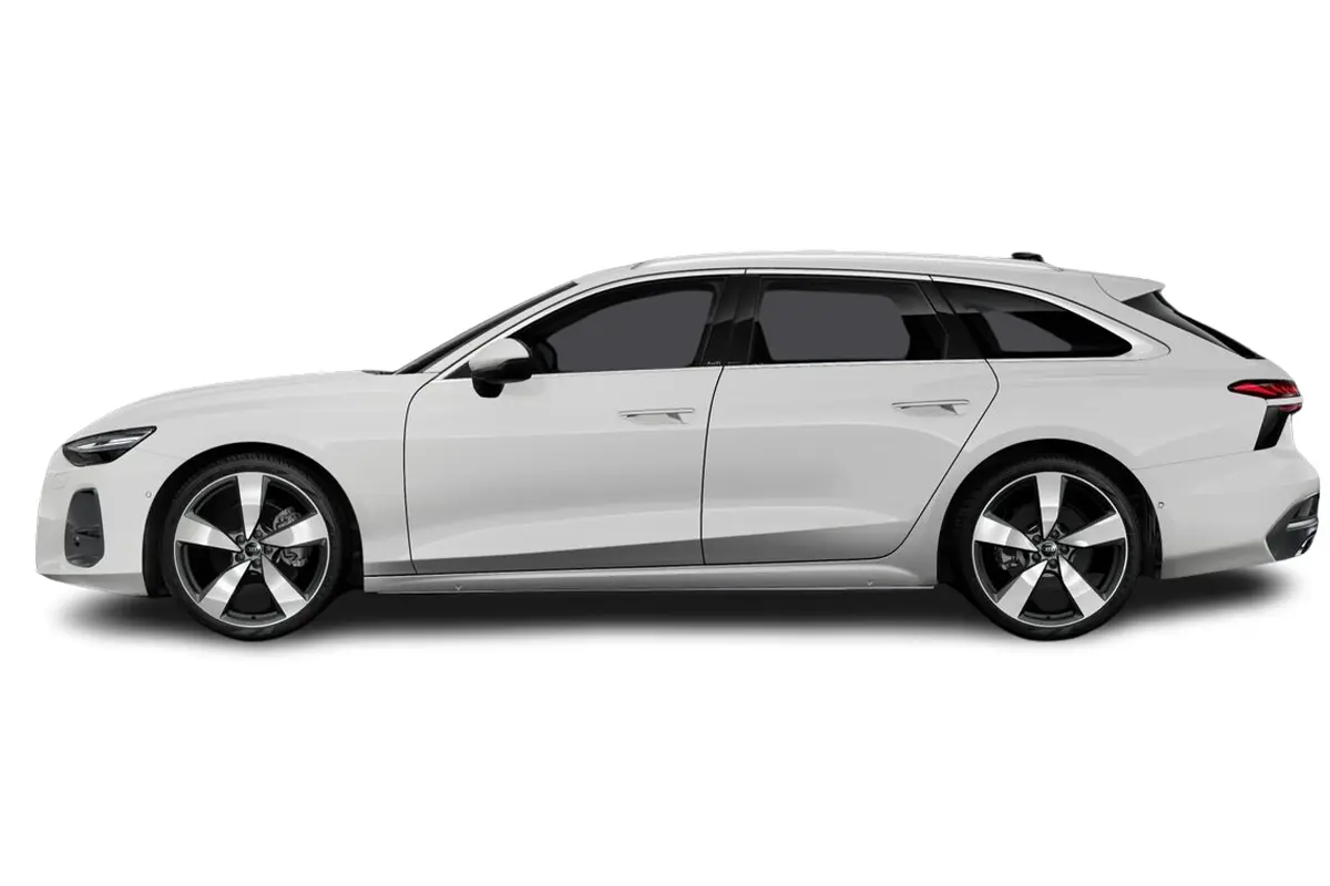 weißer A6 Avant