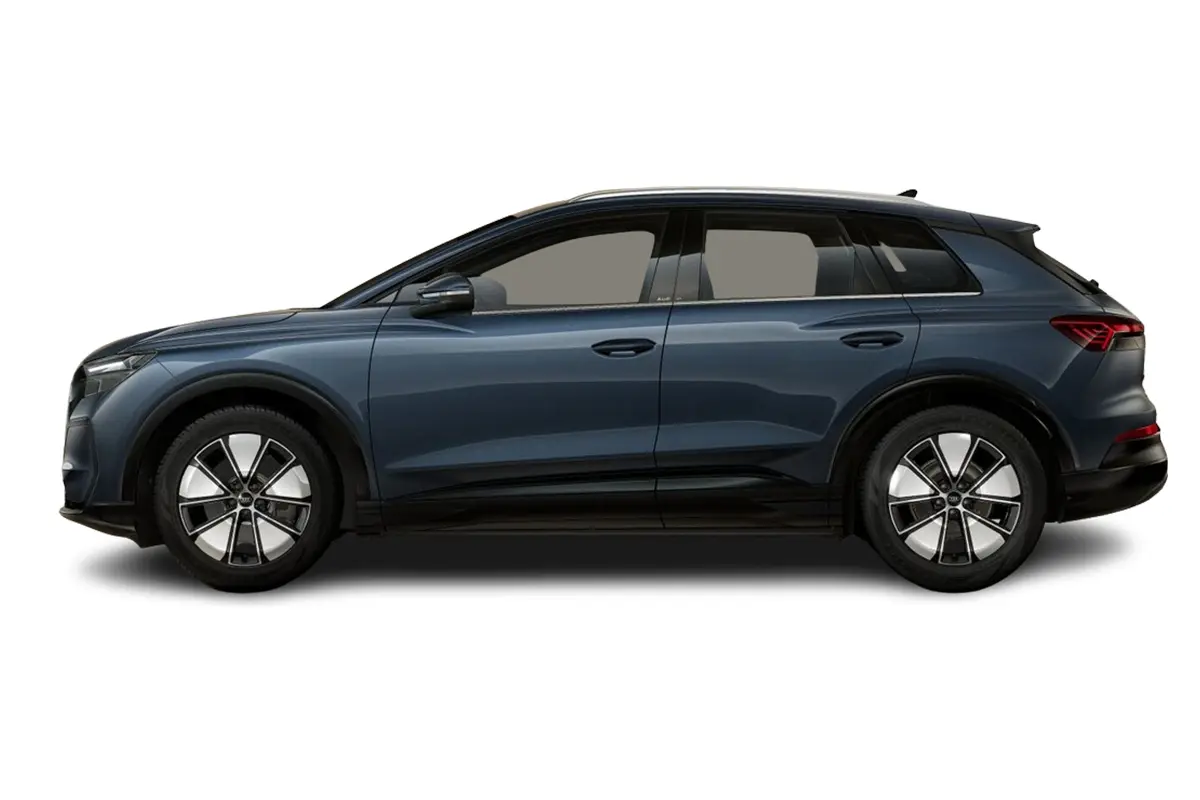 blauer Q4 e-tron